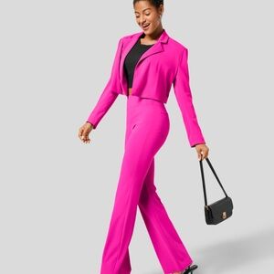 HALARA Flex High waist, Back side pocket, Slight flare, work pants